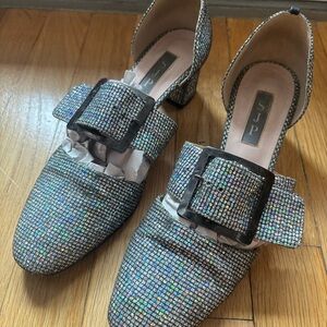 SJP by Sarah Jessica Parker Women's Tartt Round Toe Mary Jane Block Heel